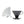 Hario V60 Coffee Dripper Set Transparent Black (Size 02)